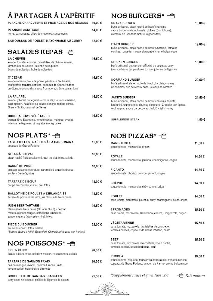 Crazy Clock Annecy - Menu Image 2