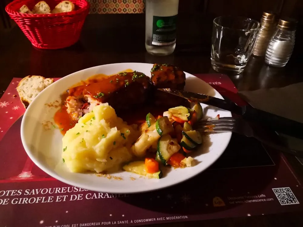 Travers de Porc Éclaté de Pommes de Terre